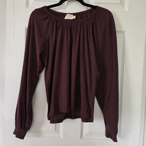 Nation LTD Sloane Elastic Neck Tee